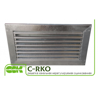 Решітка вентиляційна канальна нерегульована C-RKO-90-50